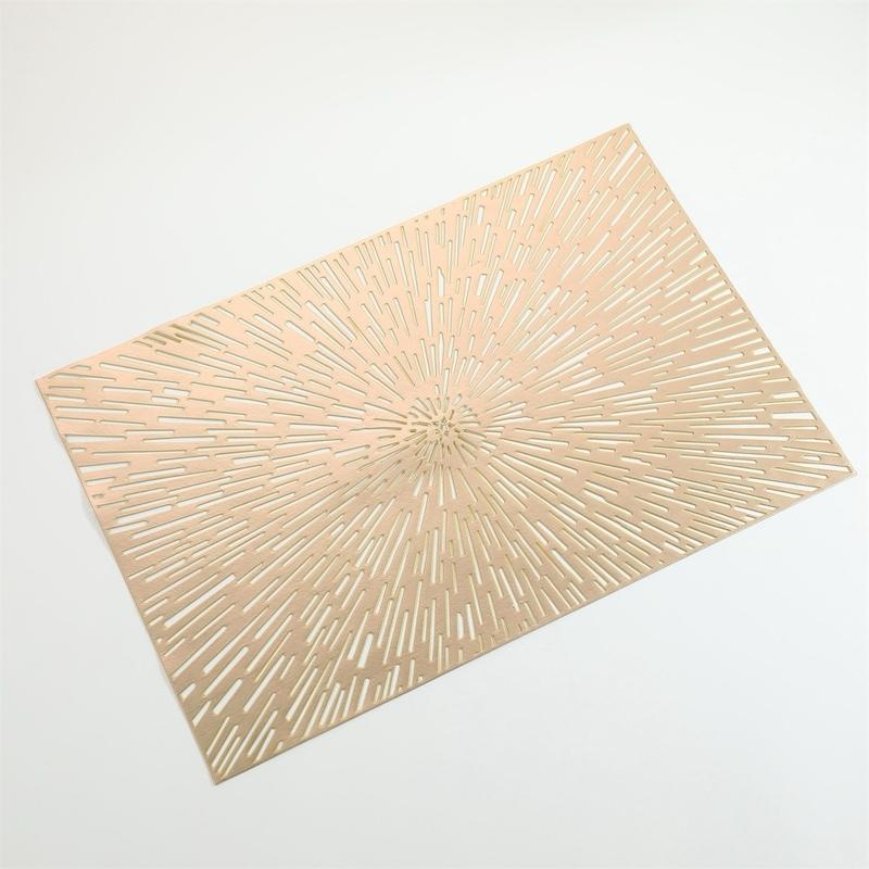 Placemat Waterproof Aesthetic | Tatakan Piring Anti Noda | Table Mat Elegant | Alas Meja Makan