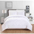 Bed Cover Set Putih Polos Hotel 160/180/200x200 tinggi 40cm
