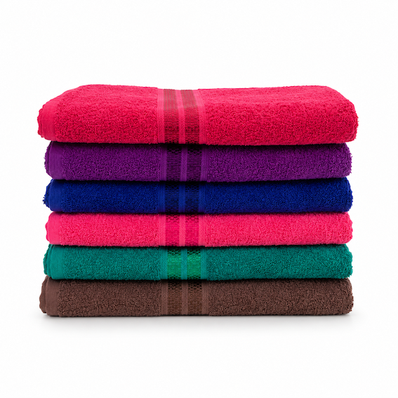 Handuk Mandi Dewasa Polos Aneka Warna Terry Bay