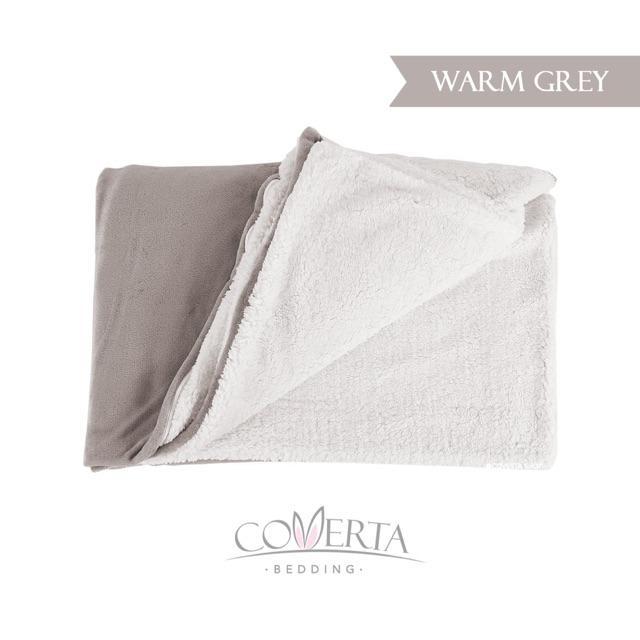 Selimut Polos Tebal Premium Double Ply (2 Layer)