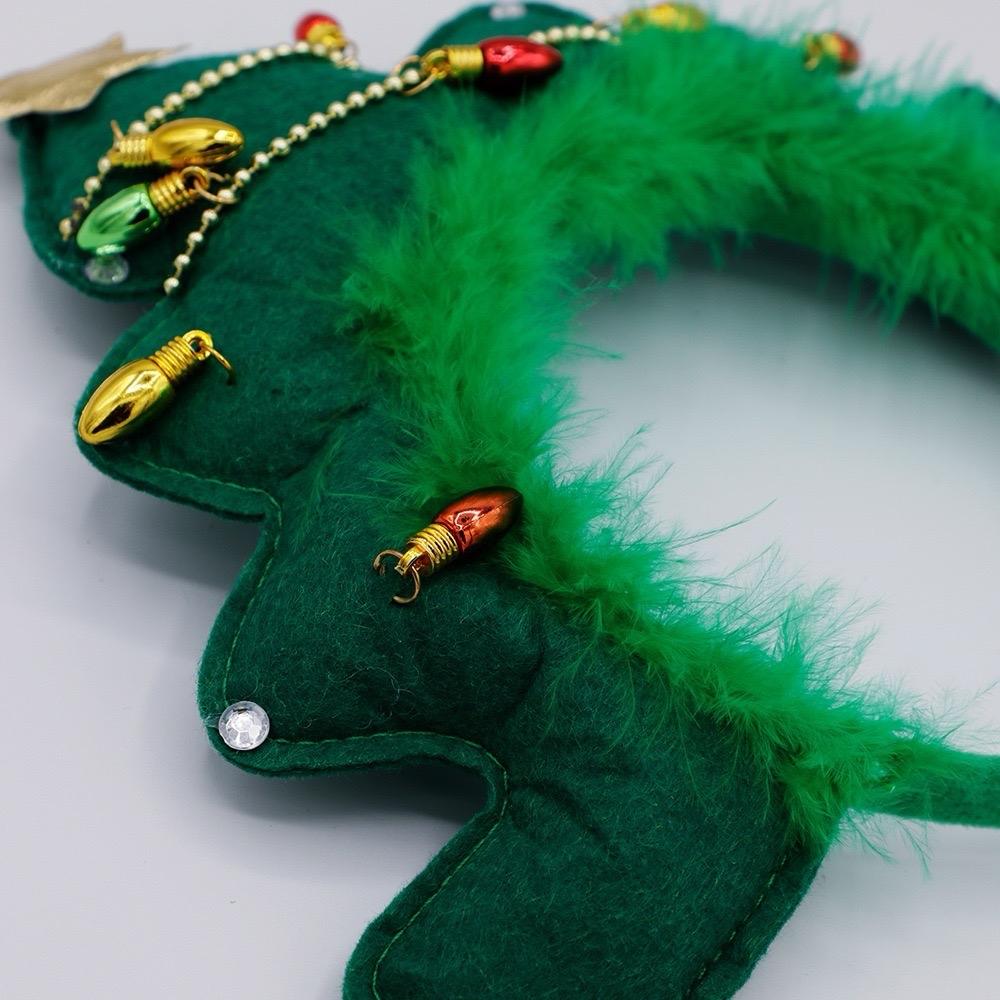 Bando Pohon Natal Premium Aksesoris Rambut Christmas Tree