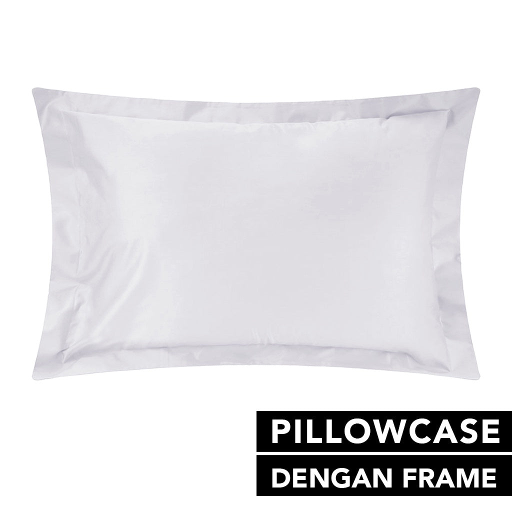 Duvet Hotel Set dan Sprei Hotel Katun Putih - 160x200 / 180x200 / 200x200