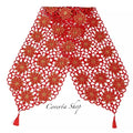Table Runner - Taplak Meja Panjang - Merah - 40x150cm