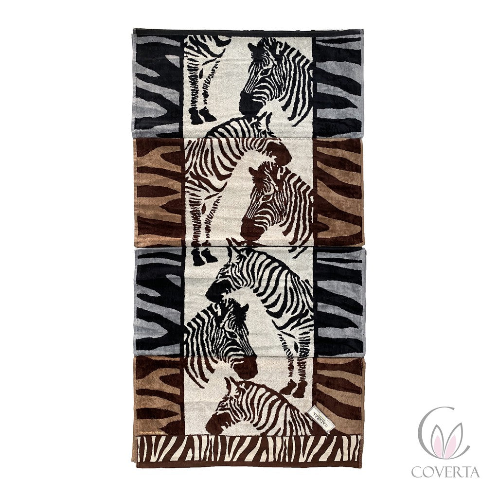 Handuk Mandi Dewasa Premium Motif Leopard Safari 65x130cm