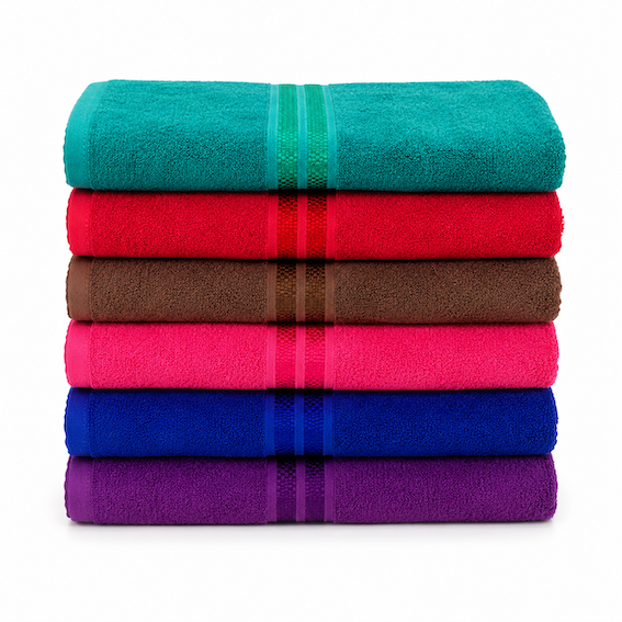 Handuk Mandi Dewasa Polos Aneka Warna Terry Bay