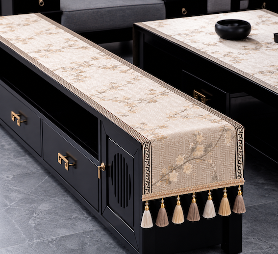 Table Runner Imlek Ming Collection | Taplak Meja Makan Panjang Motif Sincia