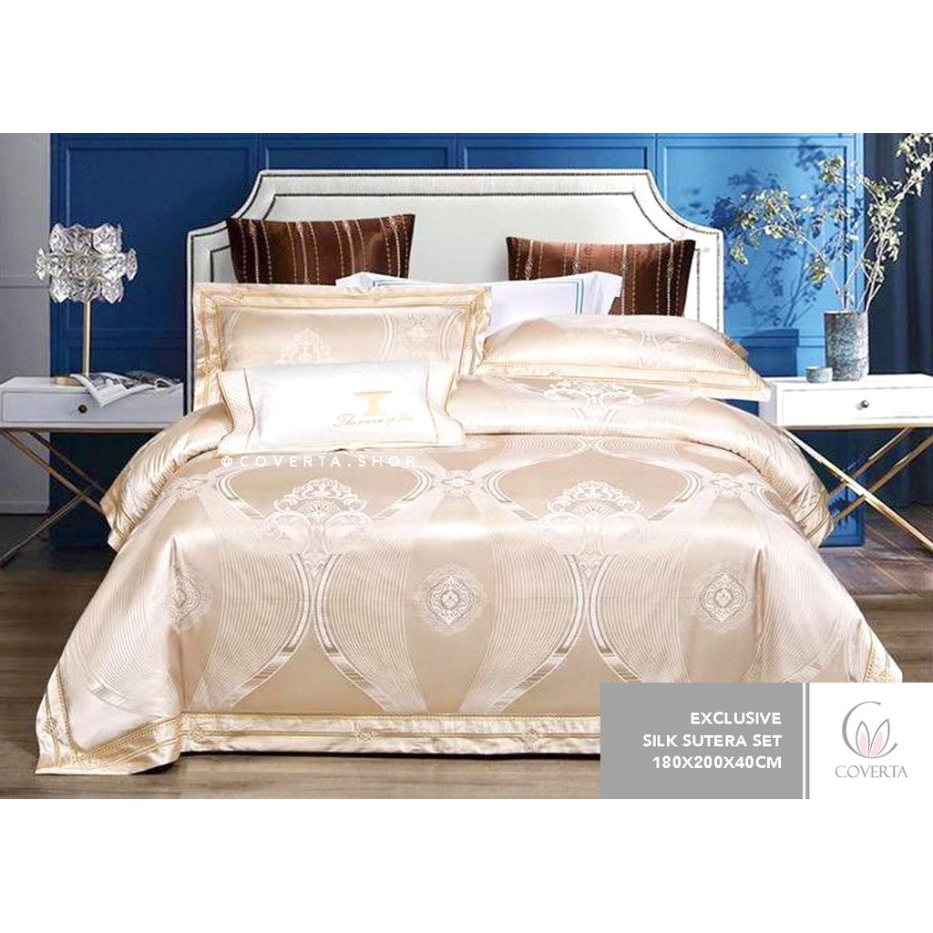 Bed Cover Set Sutera - Sutra Silk Import 180x200x40cm