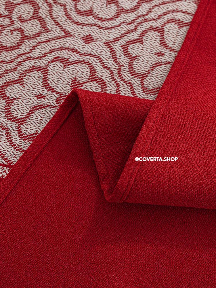 Taplak Meja Makan Raya - Taplak Meja Makan Linen Estetik Motif Raya | Alas Meja Makan Minimalis