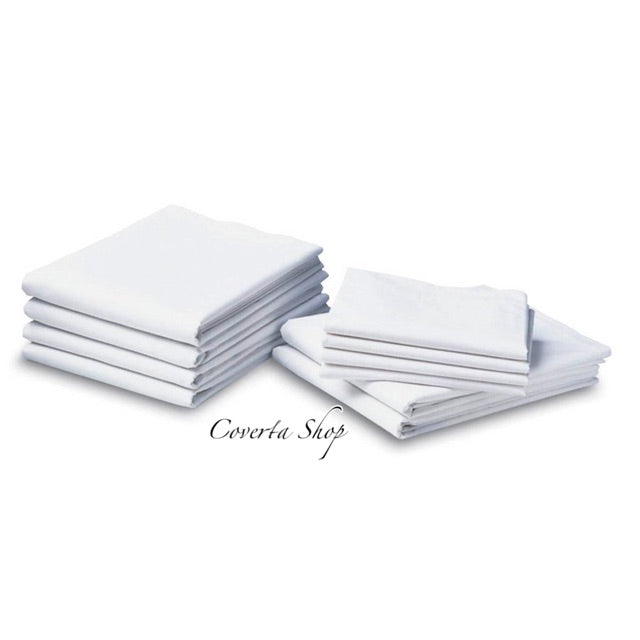 Bed Cover Set Hotel Putih Polos 160/180/200x200x30cm