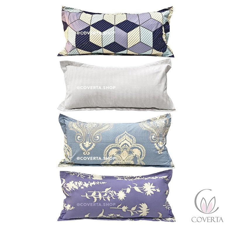 Sarung Bantal Cinta Katun - Motif 50x95cm