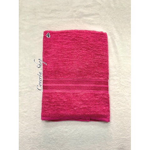Handuk Mandi Dewasa Polos Aneka Warna Terry Bay