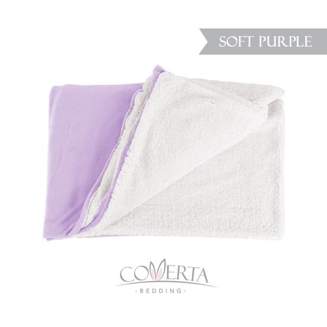 Selimut Polos Tebal Premium Double Ply (2 Layer)