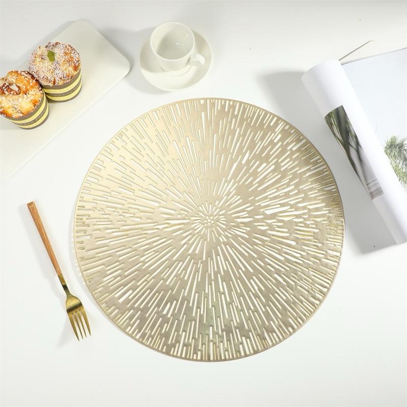 Placemat Waterproof Aesthetic | Tatakan Piring Anti Noda | Table Mat Elegant | Alas Meja Makan