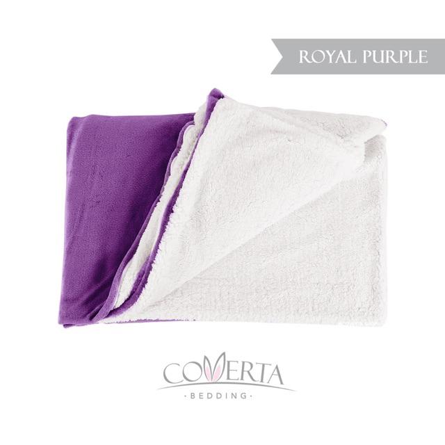 Selimut Polos Tebal Premium Double Ply (2 Layer)