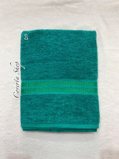 Handuk Mandi Dewasa Polos Aneka Warna Terry Bay