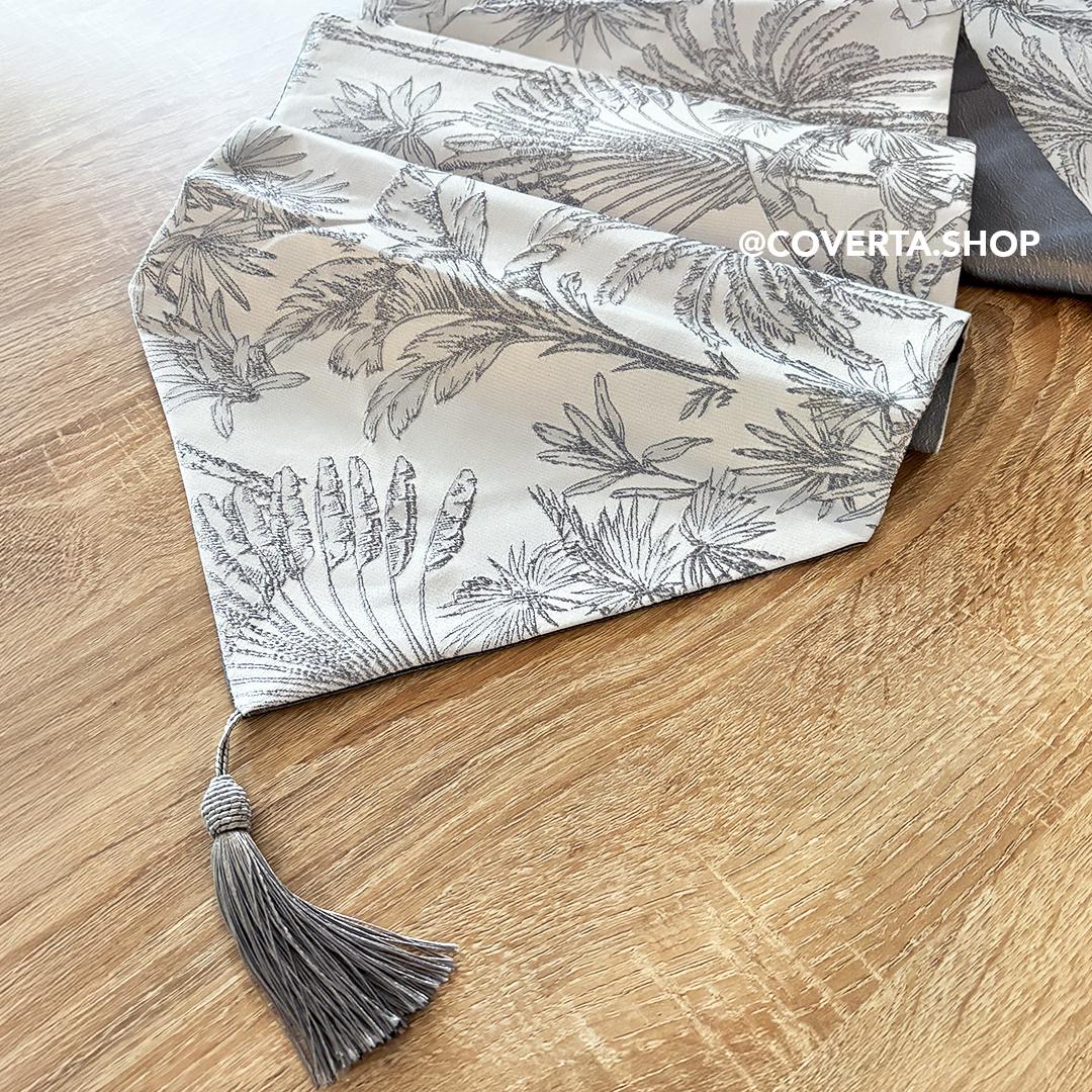 Table Runner DR Vintage - Taplak Meja Makan Estetik Motif Vintage | Alas Meja Tamu Minimalis