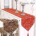 Table Runner Bordir- Taplak Meja Panjang Bordir - Bed Runner