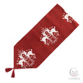 Taplak Meja Natal - Table Runner Christmas Tree Reindeer 35x175cm