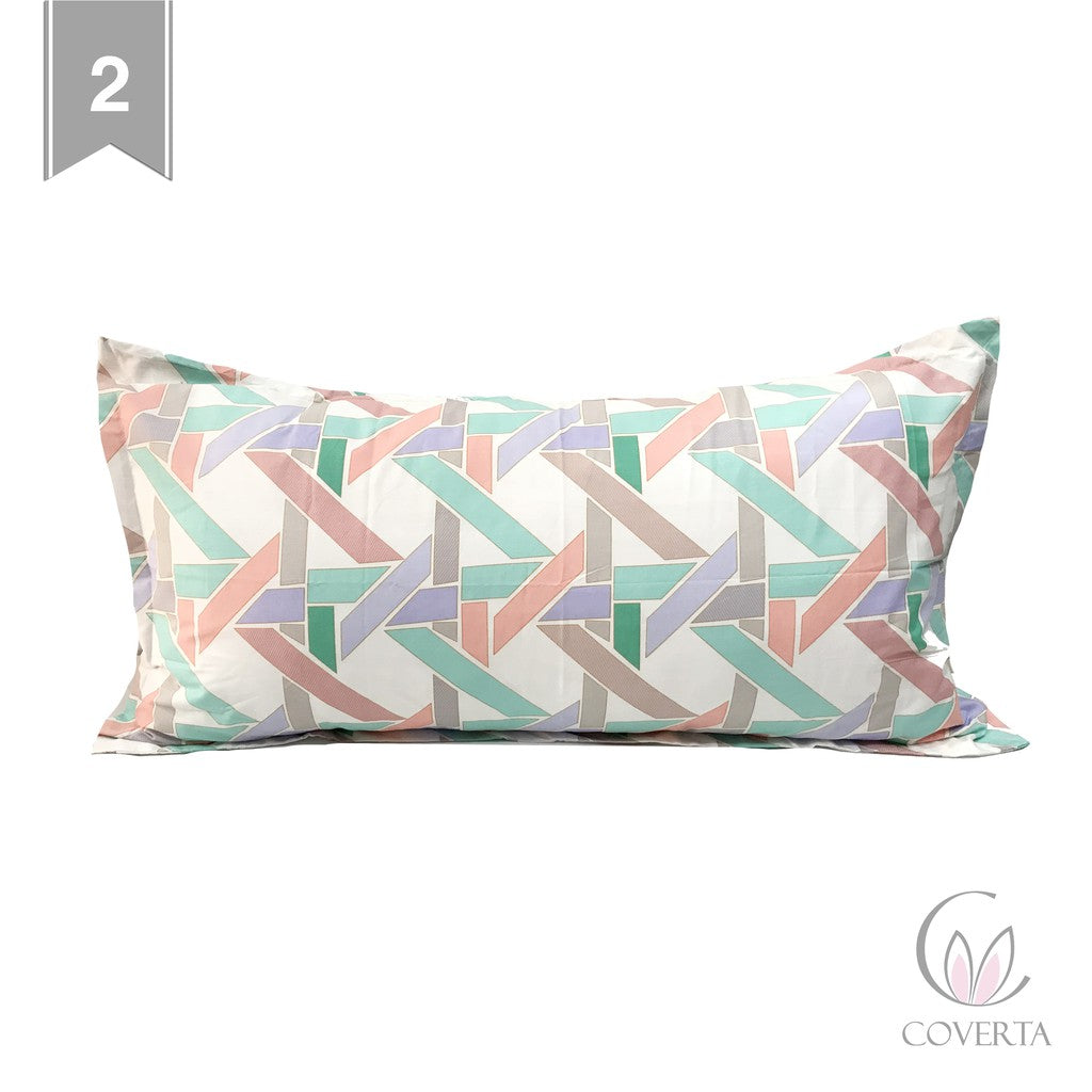 Sarung Bantal Cinta Katun - Motif 50x95cm