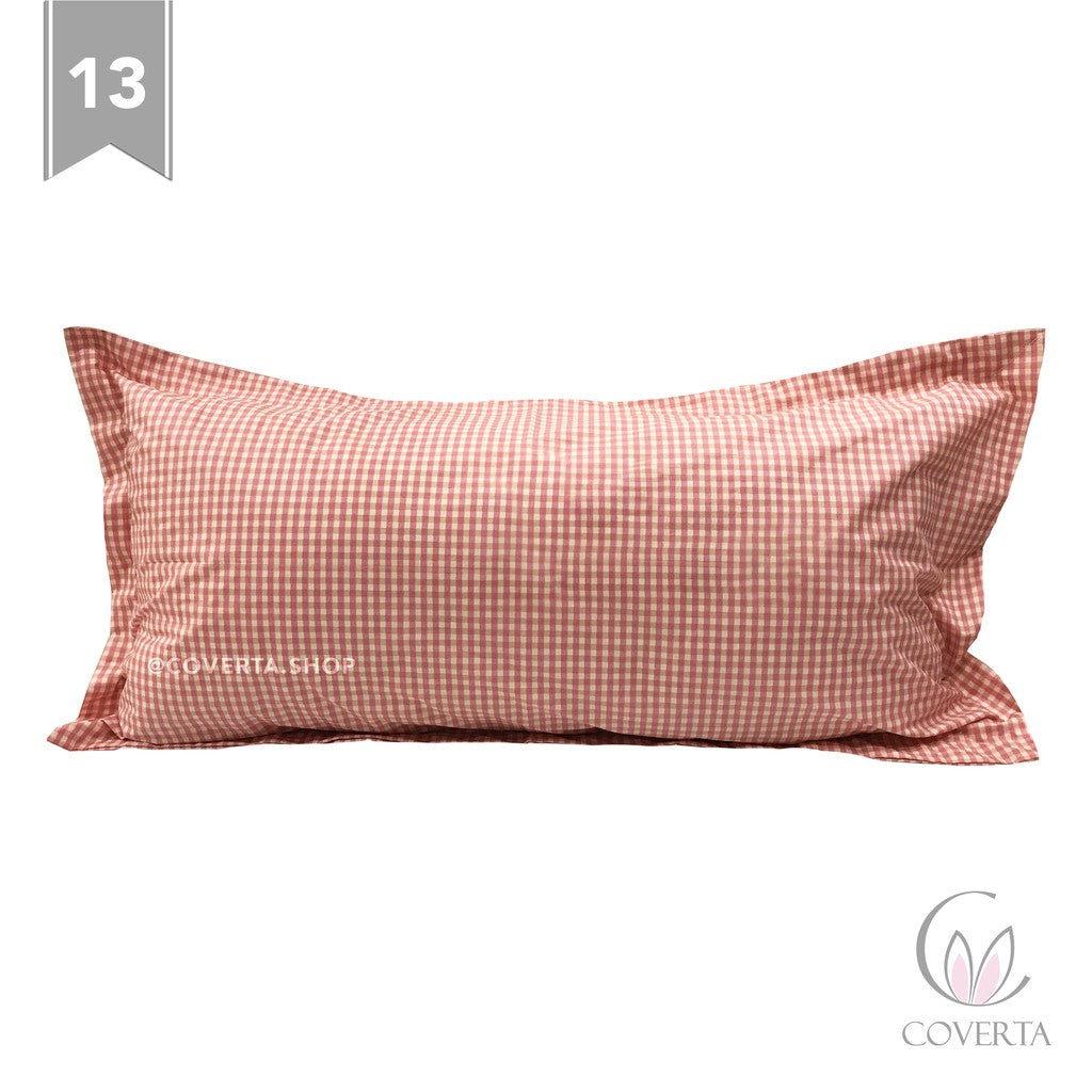 Sarung Bantal Cinta Katun - Motif 50x95cm