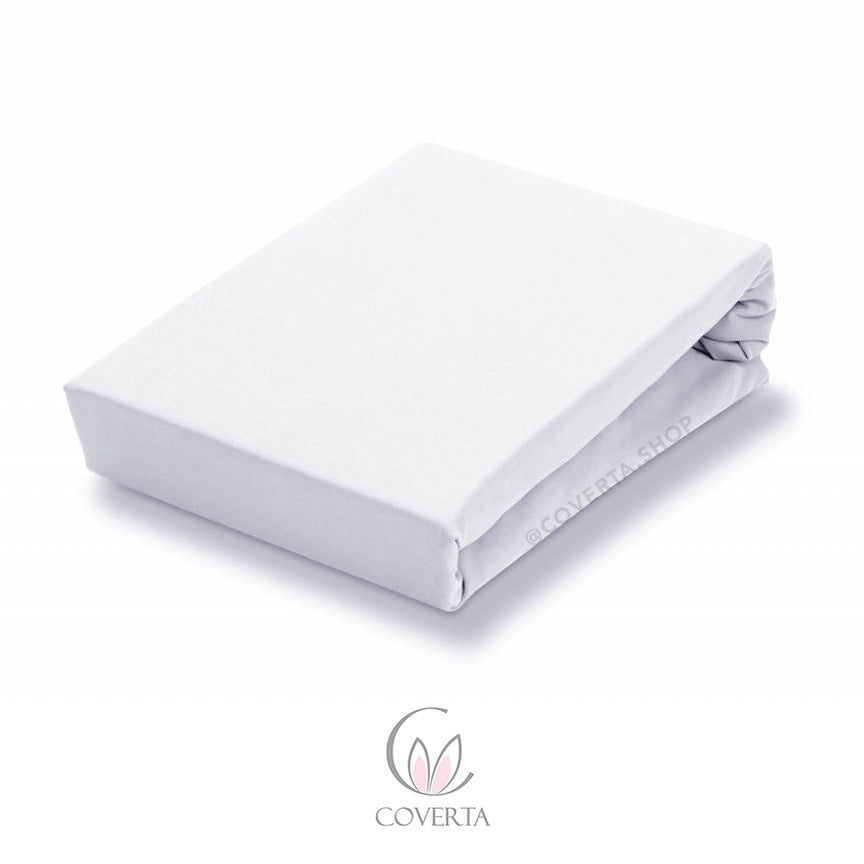 Sprei Hotel Polos Broken White Salur / Kotak / Pulir Double 160/180/200x200x30cm