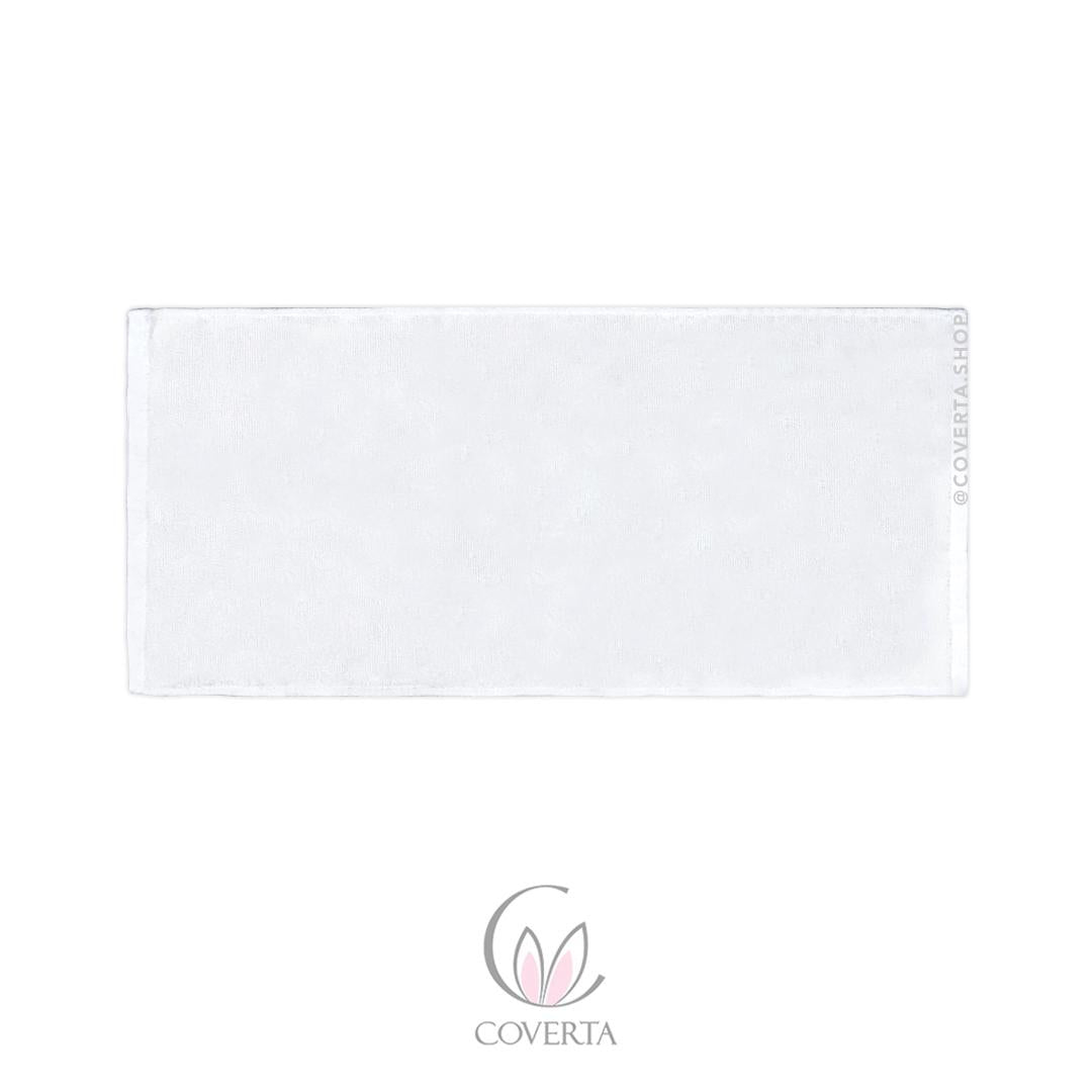 Handuk Tangan Putih Polos - Hand Towel - Handuk Sport - 30x70cm