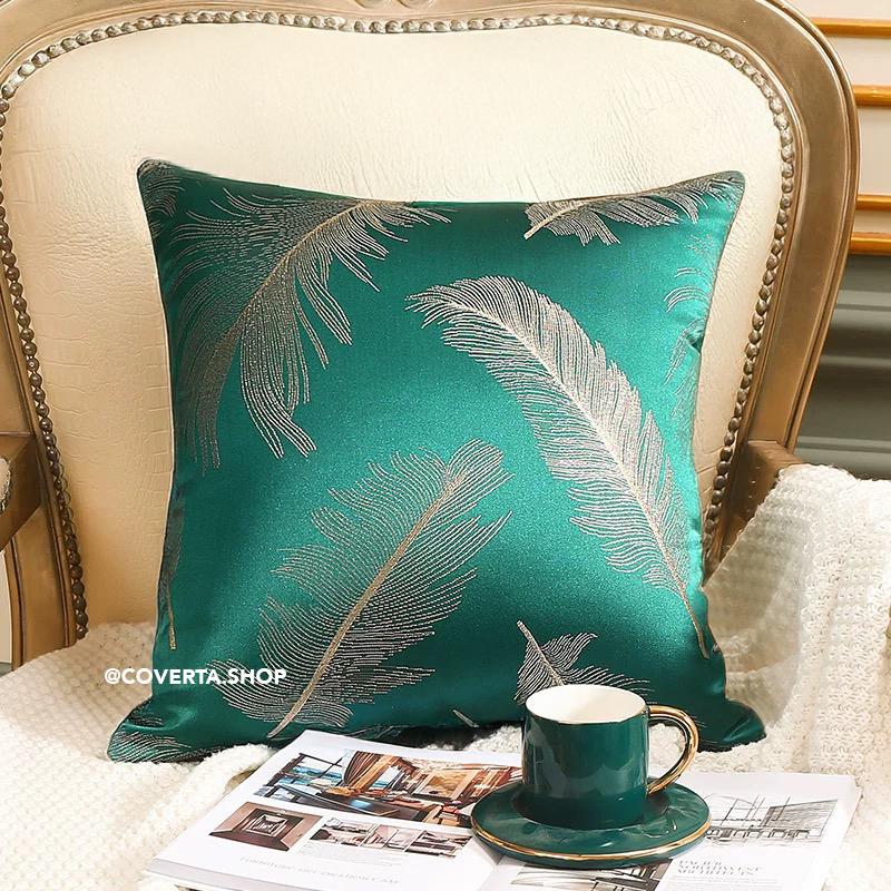 Pillow Cover / Sarung Bantal Kursi Sofa Feather 45x45cm