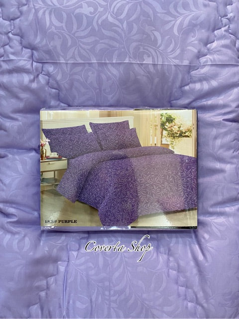 BedCover Set Single Polos Emboss Herme 120x200x30cm