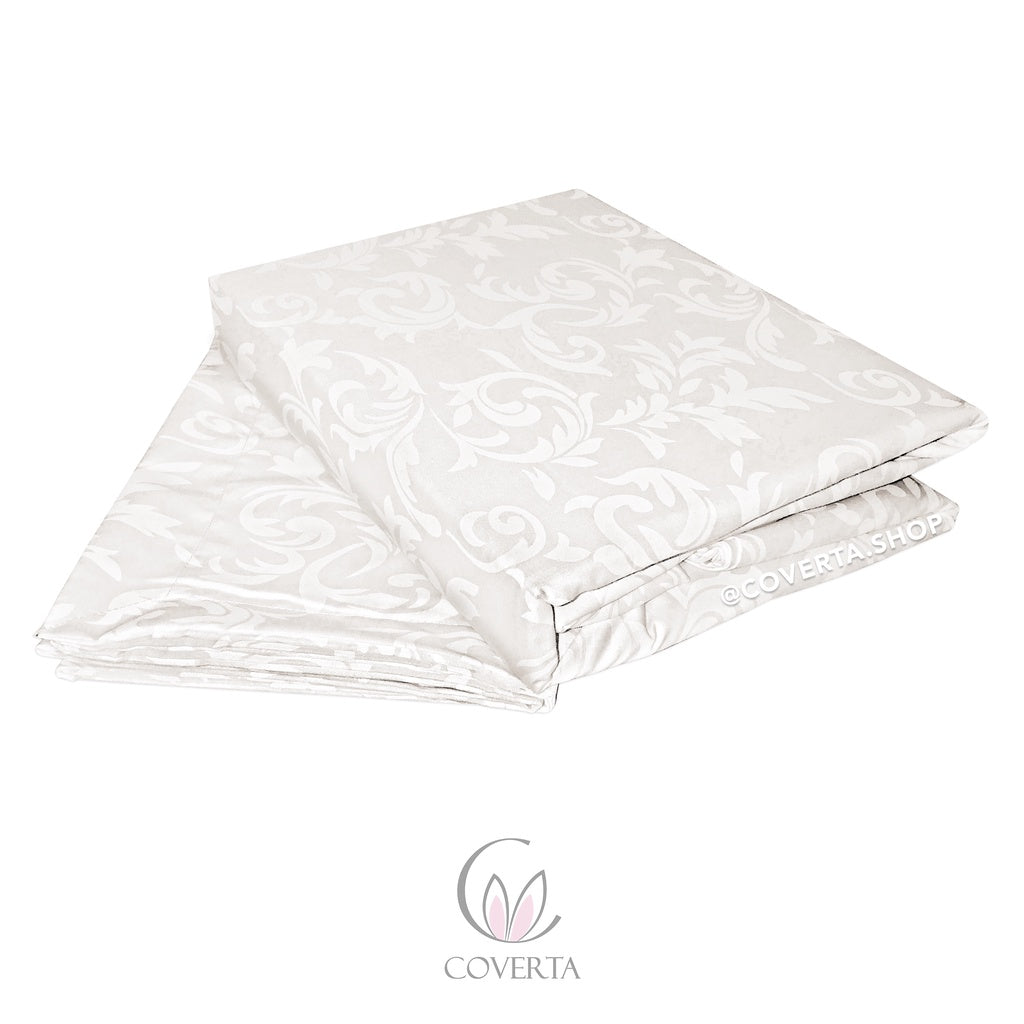Duvet Hotel Set dan Sprei Hotel Katun Putih - 160x200 / 180x200 / 200x200