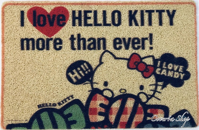 Keset Bihun  - Keset Welcome - Keset Rumput Hello Kitty 40x60cm