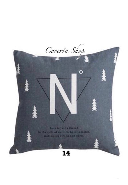 Sarung Bantal Kursi Sofa Scandinavian Minimalis 45x45cm