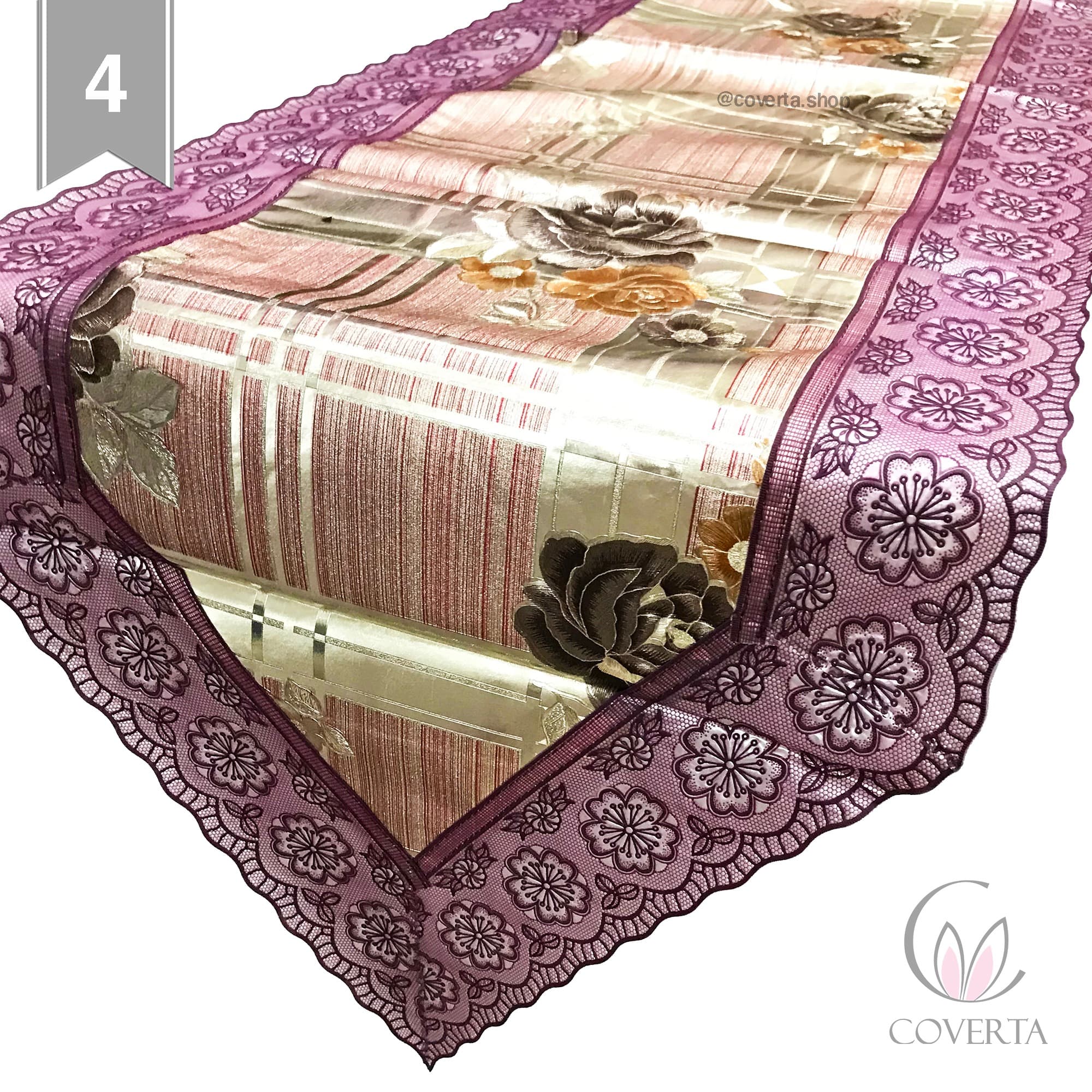 Table Runner Plastik Waterproof 50x150cm