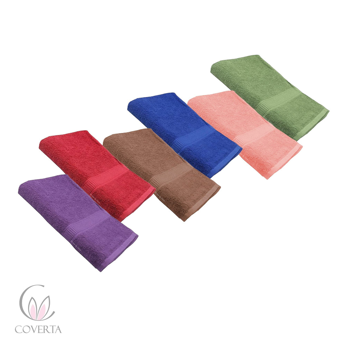 Chalmer Handuk Polos - 80x160cm Katun - Handuk Ukuran Jumbo Besar