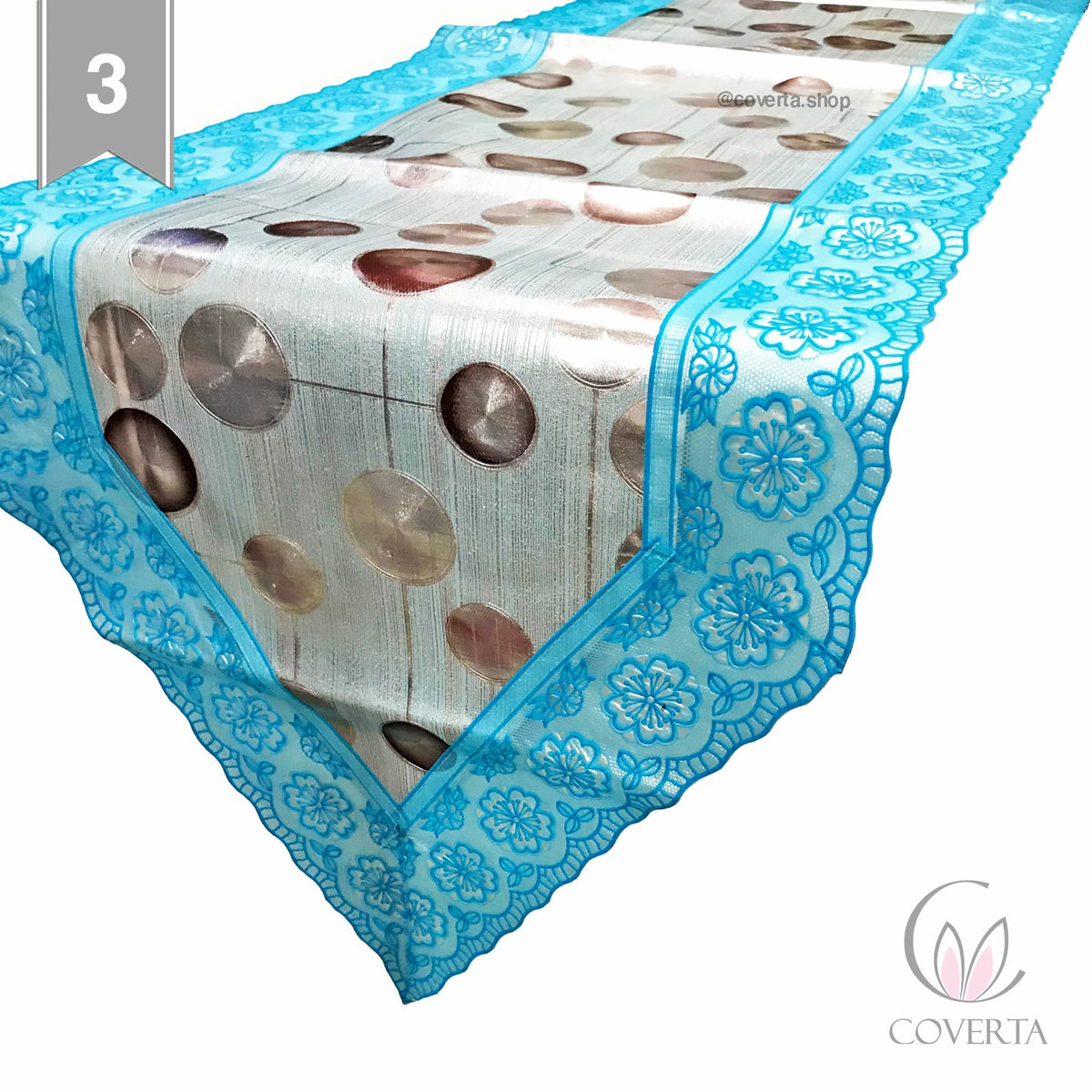 Table Runner Plastik Waterproof 50x150cm