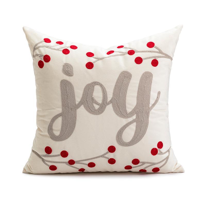 Cover Sarung Bantal Kursi Sofa Natal 45x45cm Christmas Premium Series