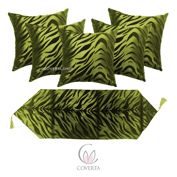 Sarung Bantal Kursi Sofa Set - 50x50cm - (isi 5 pc sarung + 1 taplak)