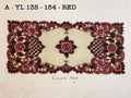Taplak Meja Tamu Kaca Segi 40x85cm (A YL 138-154)