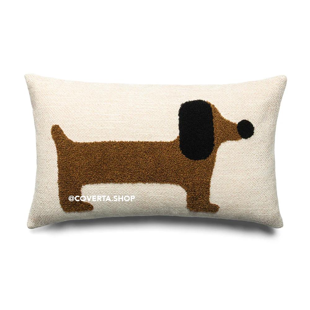 Sarung Bantal Kursi Sofa Premium Doggy Puppy 45x45cm