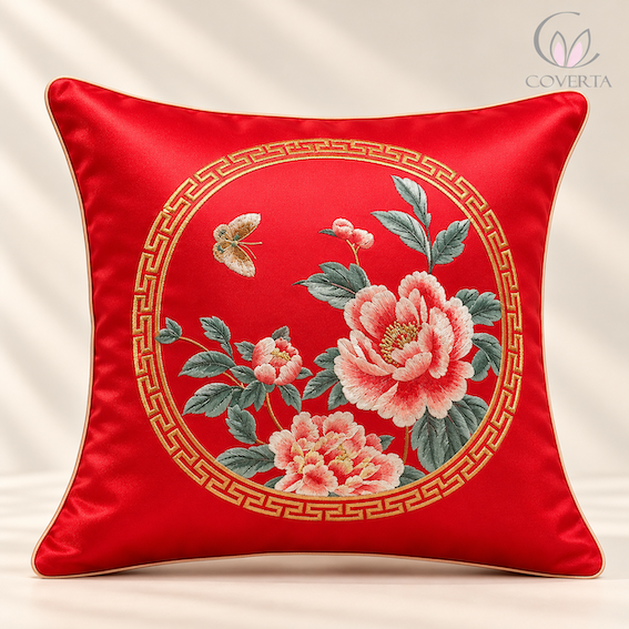 Table Runner Zen Coverta | Taplak Meja Makan Panjang Dekorasi Imlek