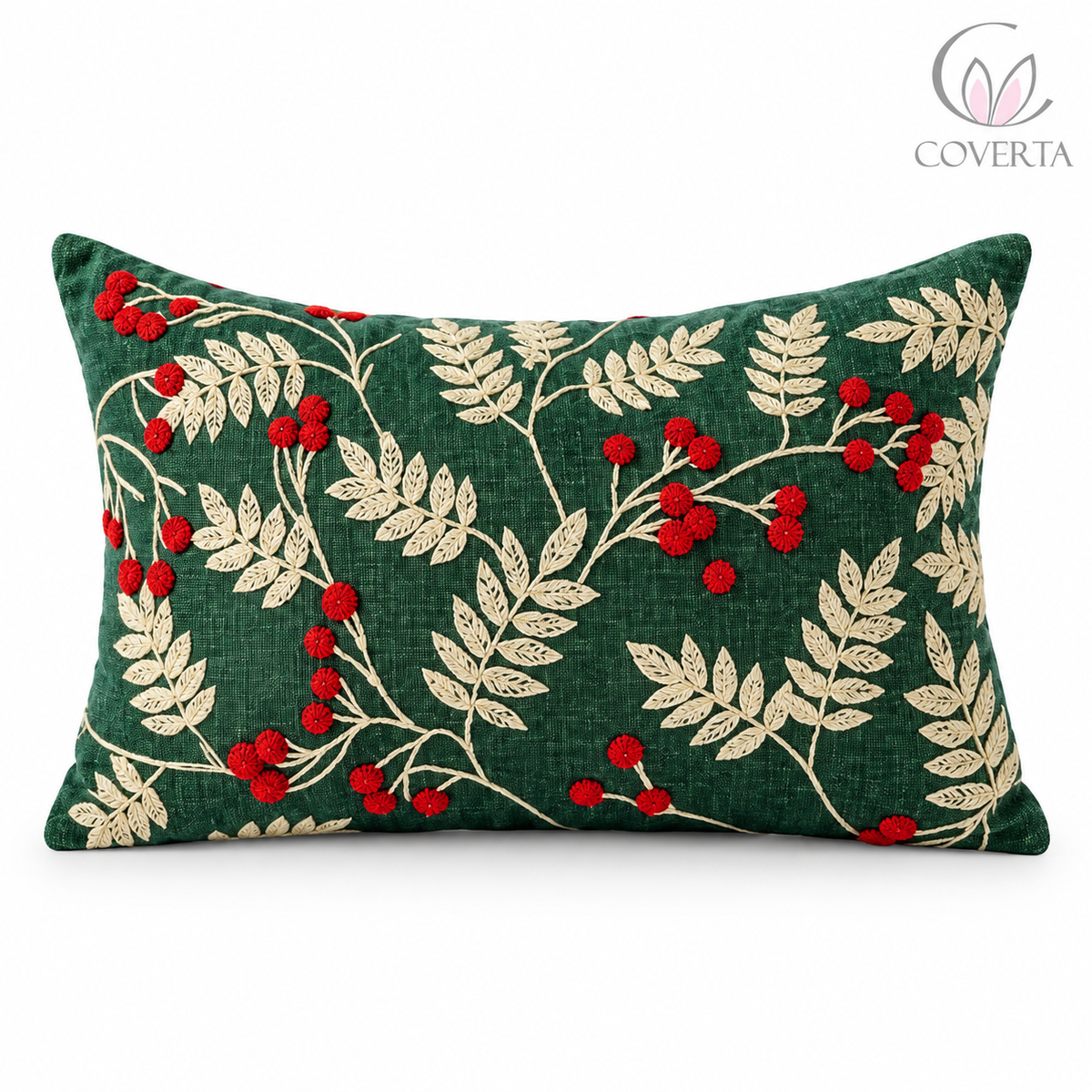 Sarung Bantal Natal 30x50cm Merry Christmas | Cushion Cover Sofa Dekorasi Natal