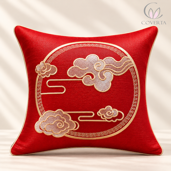 Table Runner Zen Coverta | Taplak Meja Makan Panjang Dekorasi Imlek