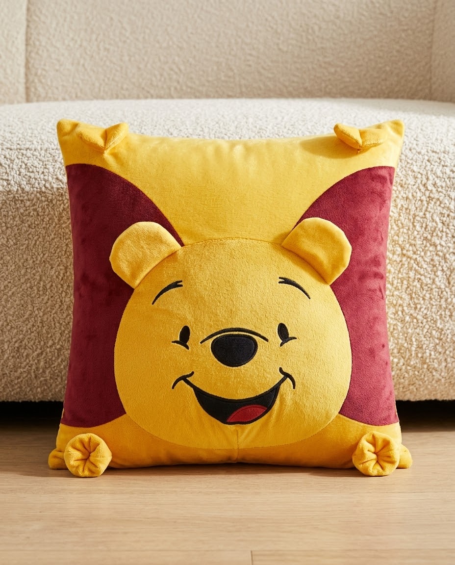 Sarung Bantal Kursi Sofa Set 40x40cm Motif Boneka