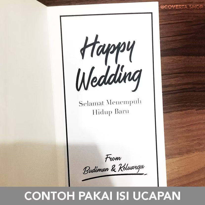 Kartu Ucapan Ulang Tahun - Birthday Card - Wedding Card - Kartu Natal
