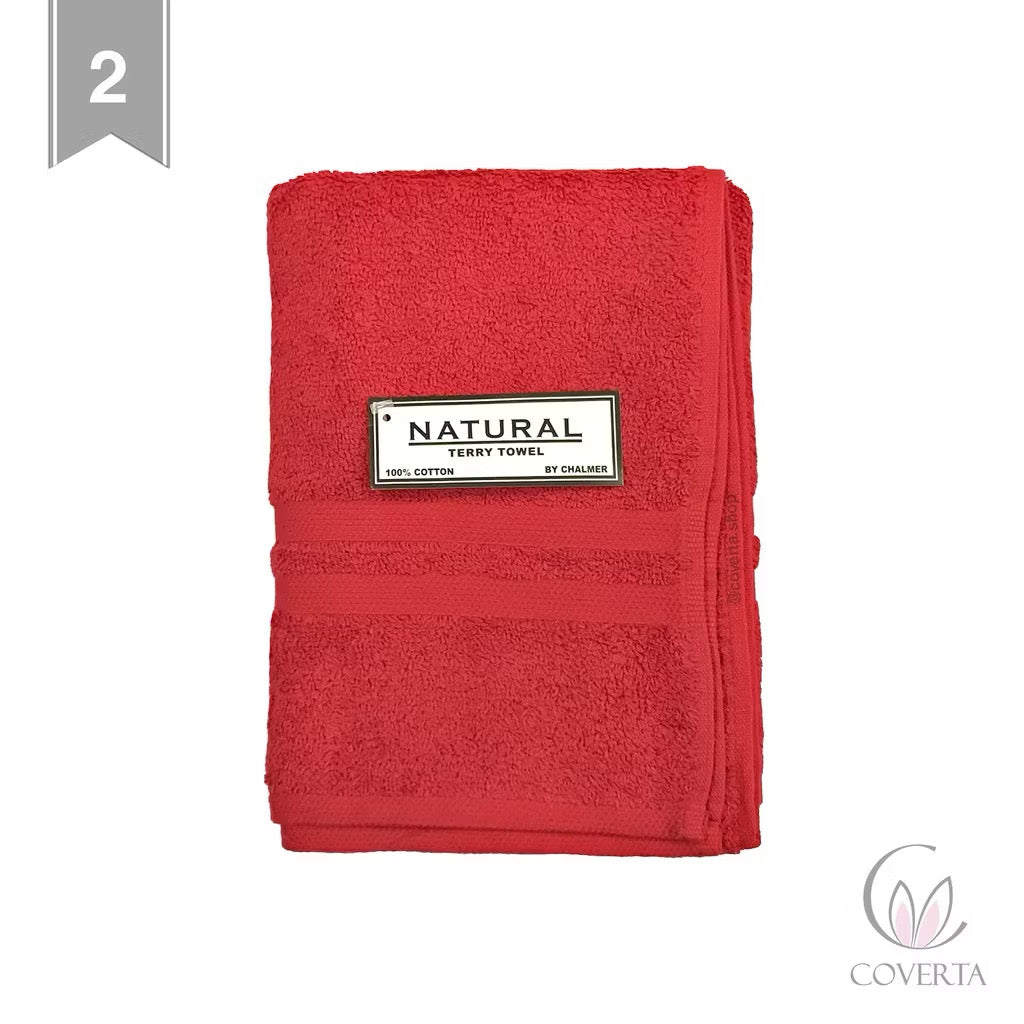 Handuk Kecil | Handuk Travel Polos Natural 50x100cm