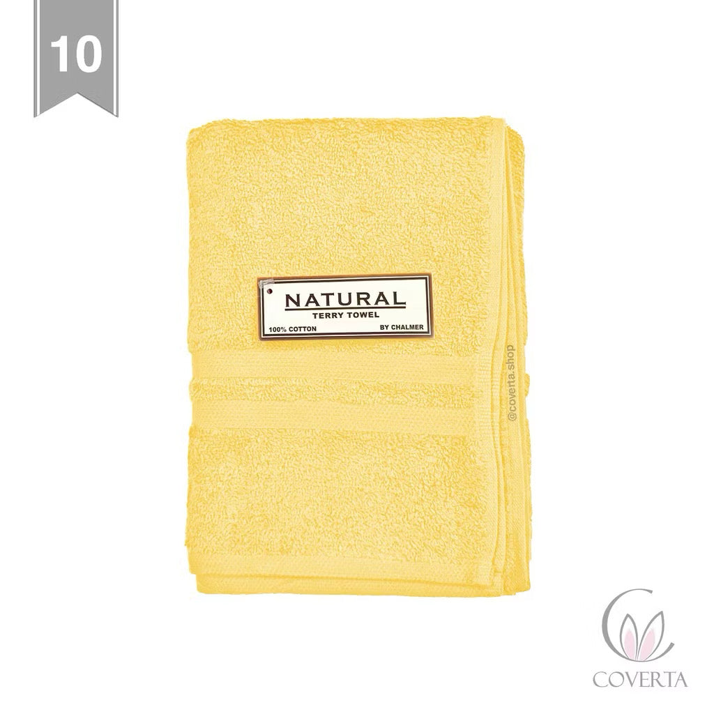Handuk Kecil | Handuk Travel Polos Natural 50x100cm