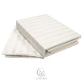 Sprei Hotel Katun Polos Broken White Salur | Seprai Kasur Minimalis 90/100/120x200x40cm