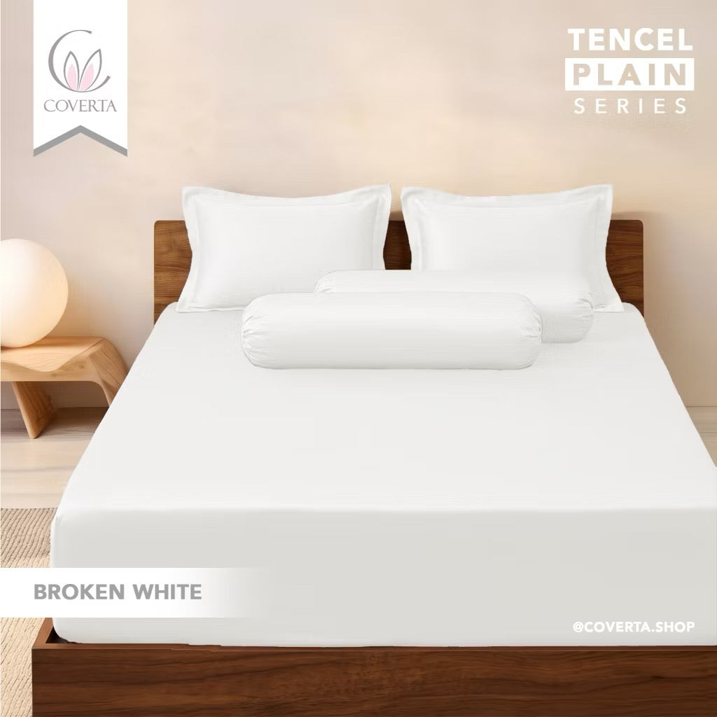 Sprei TENCEL 60s Polos Premium - Sprei Hotel Mewah Adem Lembut | Seprai TENCEL Plain Series