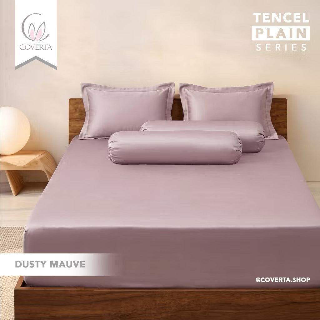 Sprei TENCEL 60s Polos Premium - Sprei Hotel Mewah Adem Lembut | Seprai TENCEL Plain Series