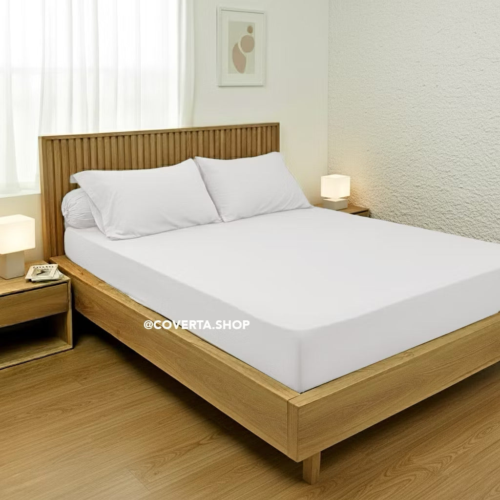 Sprei Polos Aneka Warna Katun 90/100/120x200x40cm
