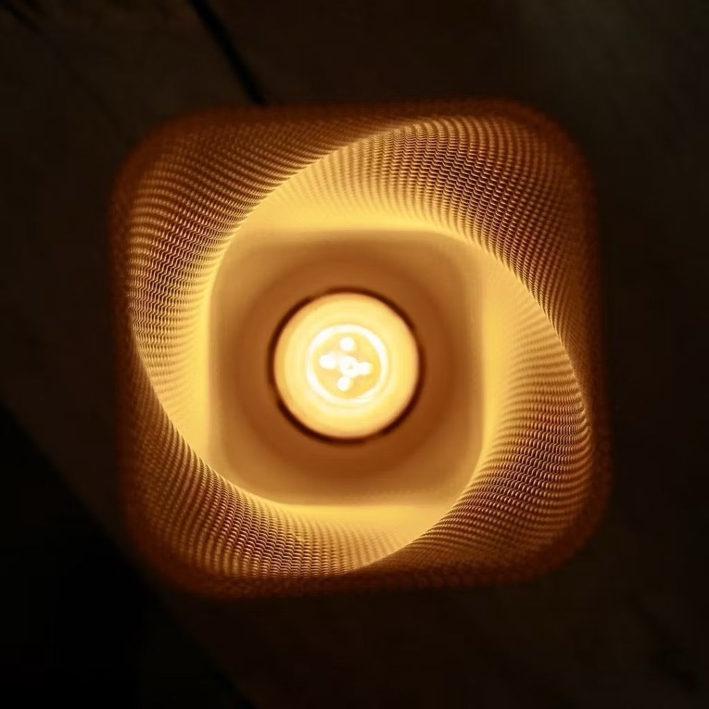Lampu Tidur Aesthetic LED | Lampu Meja Estetik Minimalis Warm Light | Lampu Hias Kamar Tidur Ruang Tamu | Lampu Bedside Unik | Kado Housewarming